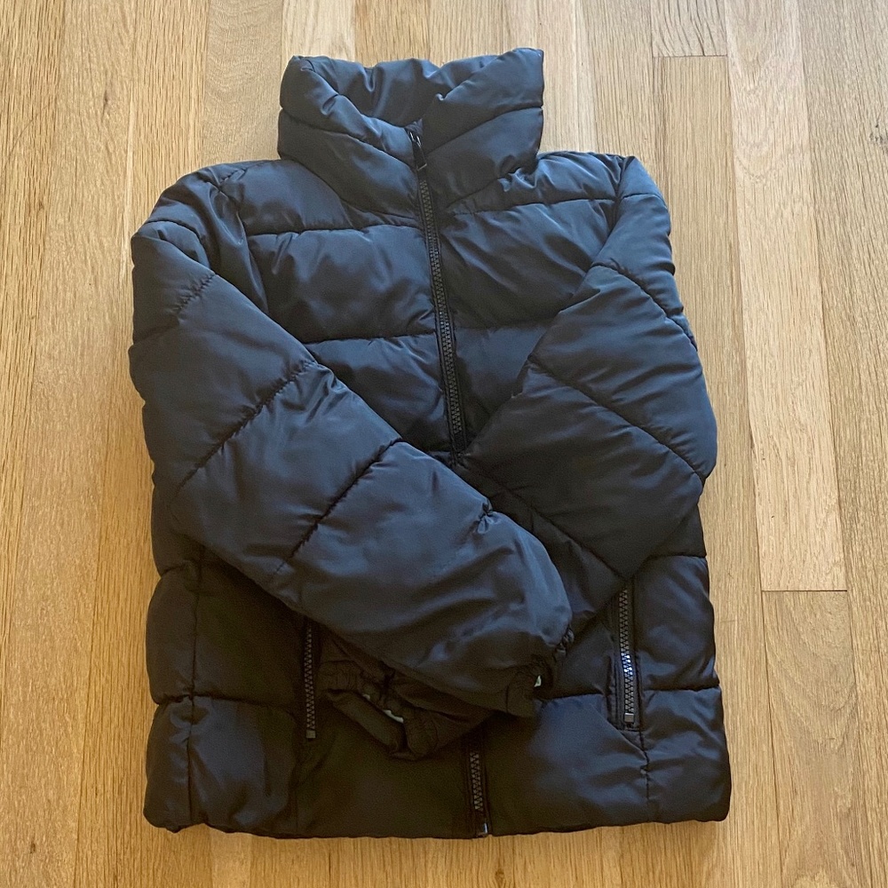 Black Puffer/Puffy Jacket